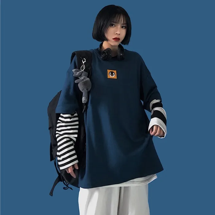 Летняя Новинка 2020 Популярная Корейская флисовая простая футболка с пятью