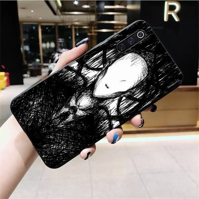 Чехол Slenderman для телефона Xiaomi Mi10 10Pro 10 lite Mi9 9SE 8SE Pocophone F1 Mi8 Lite | Мобильные телефоны и