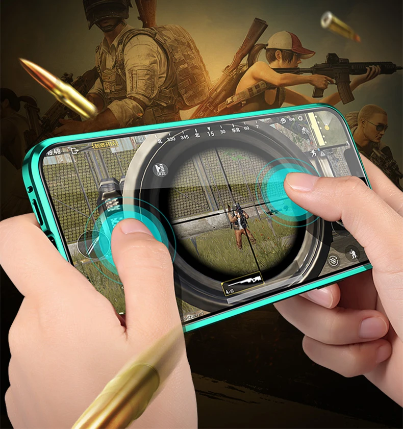 360 Полный Магнитный чехол для телефона красный mi Note 8 8 Pro 7 K20 Pro двойной стеклянный чехол металлический бампер для Xiao mi CC9 mi 9 SE F1 MAX3 6X чехол