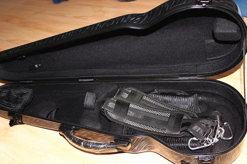 Новинка 4/4 полноразмерный чехол для скрипки из композитного углеродного волокна