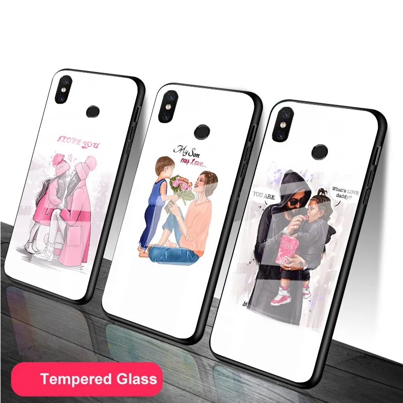 Модные коричневые волосы для мамы дочки девушки сына папы сделай сам Redmi 7A 8 9 NOTE 7 6