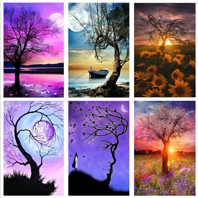 Набор для алмазной мозаики сделай сам вышивки крестиком картина с изображением