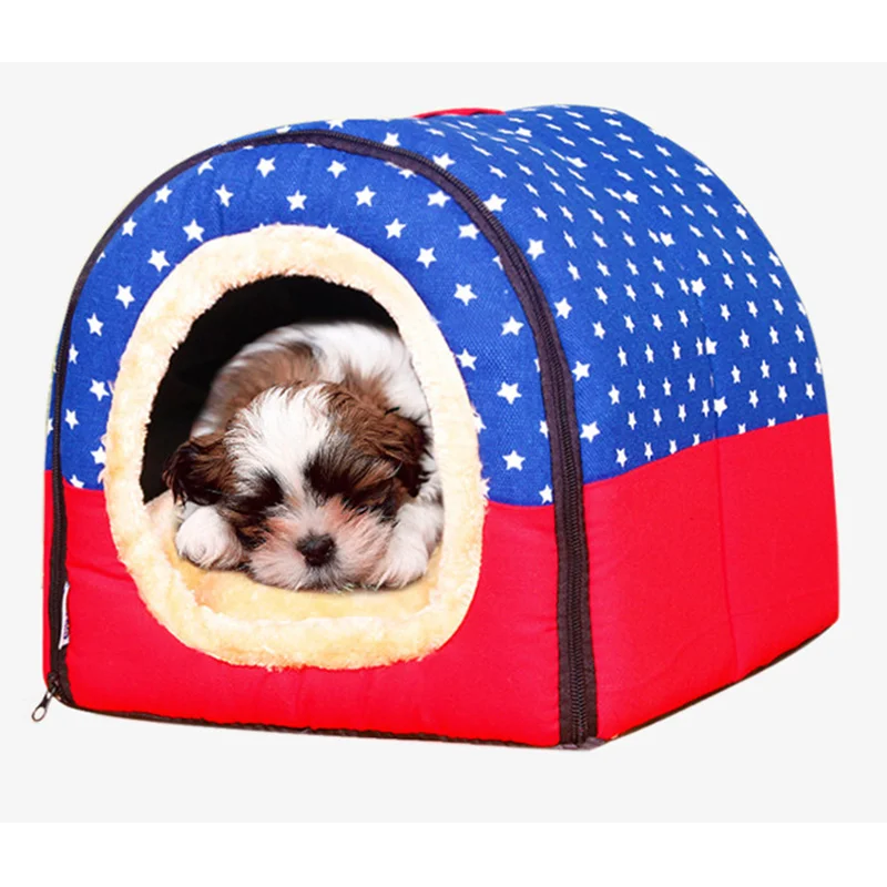 

Pet Supplies Removable Cleaning Soft Cat Nest For Kitty Puppy Cave Pet Room Pet Bed Mat Warm Pet Bed Dog Sleeping House Kennel
