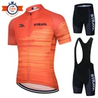 Трикотажный комплект для велоспорта, новинка 2021, летняя мужская спортивная одежда STRAVA для велоспорта, быстросохнущая одежда для велоспорта, дышащий костюм для горного велосипеда