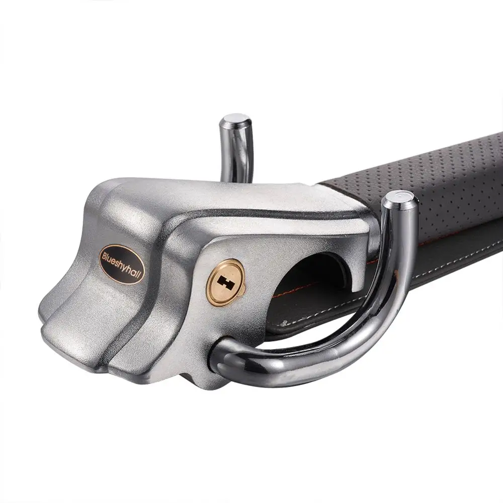 Новый складной Универсальный Автомобильный Замок на рулевое колесо серого цвета