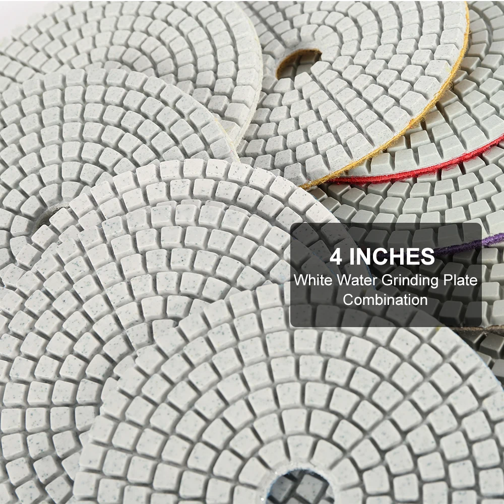 Набор алмазных полировальных дисков комплект из 12 шлифовальных для полировки