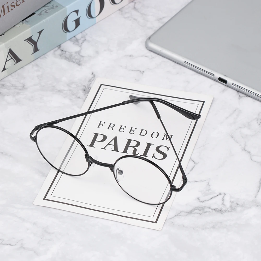 1 шт. модные Гибкие портативные очки унисекс для чтения ультра светильник круглые