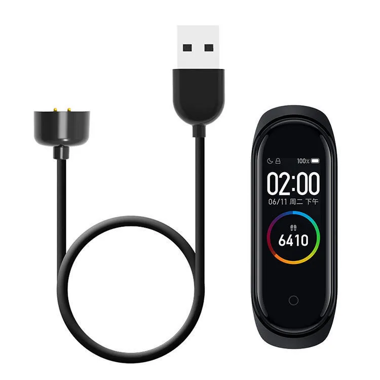 Кабель-адаптер для зарядного устройства Xiaomi Mi Band 6 5 band умный Браслет зарядный