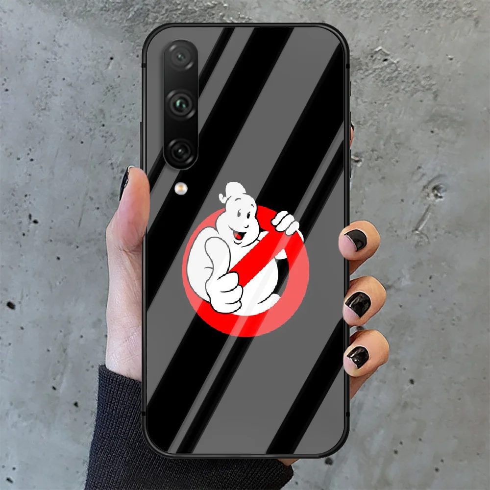 

Ghostbusters Phone Tempered Glass Case Cover For huawei honor 7 8 9 10 20 A X S lite i pro Soft Funda Back