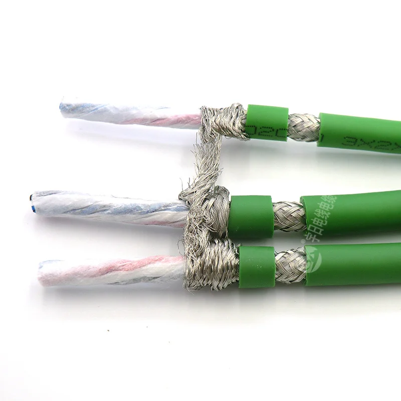 Кабель передачи данных Drag Chain 10 ядер мм² 24awg сверхгибкая экранированная витая