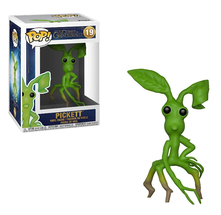 Funko Pop с фантастическими животными и где их найти 10 см NEWT SCAMANDER NIFFLER Thestral Pickett виниловые фигурки модель игрушки - Цвет: 19 with box