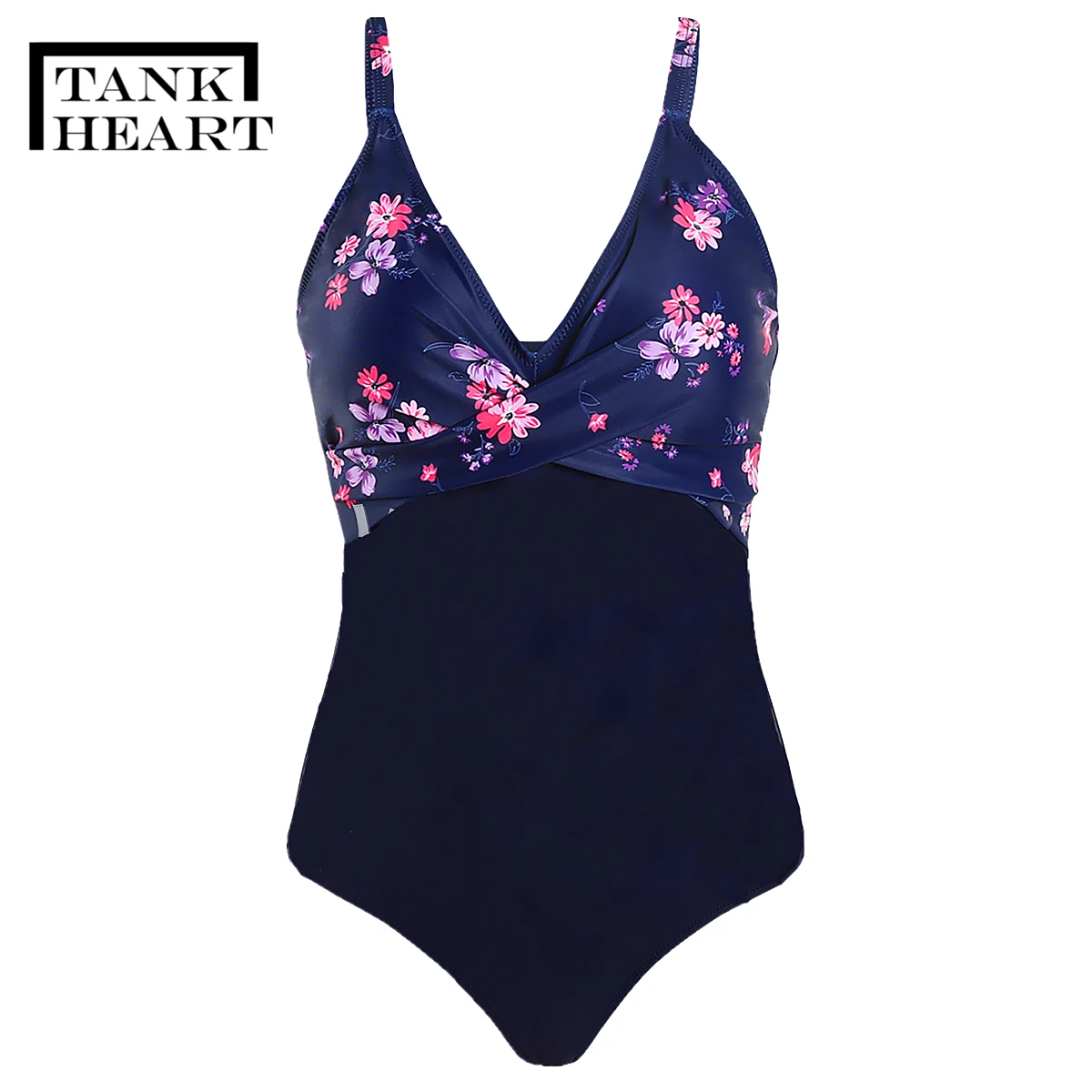 Женский Цельный купальник с принтом пикантный черно-белый Монокини пуш-ап