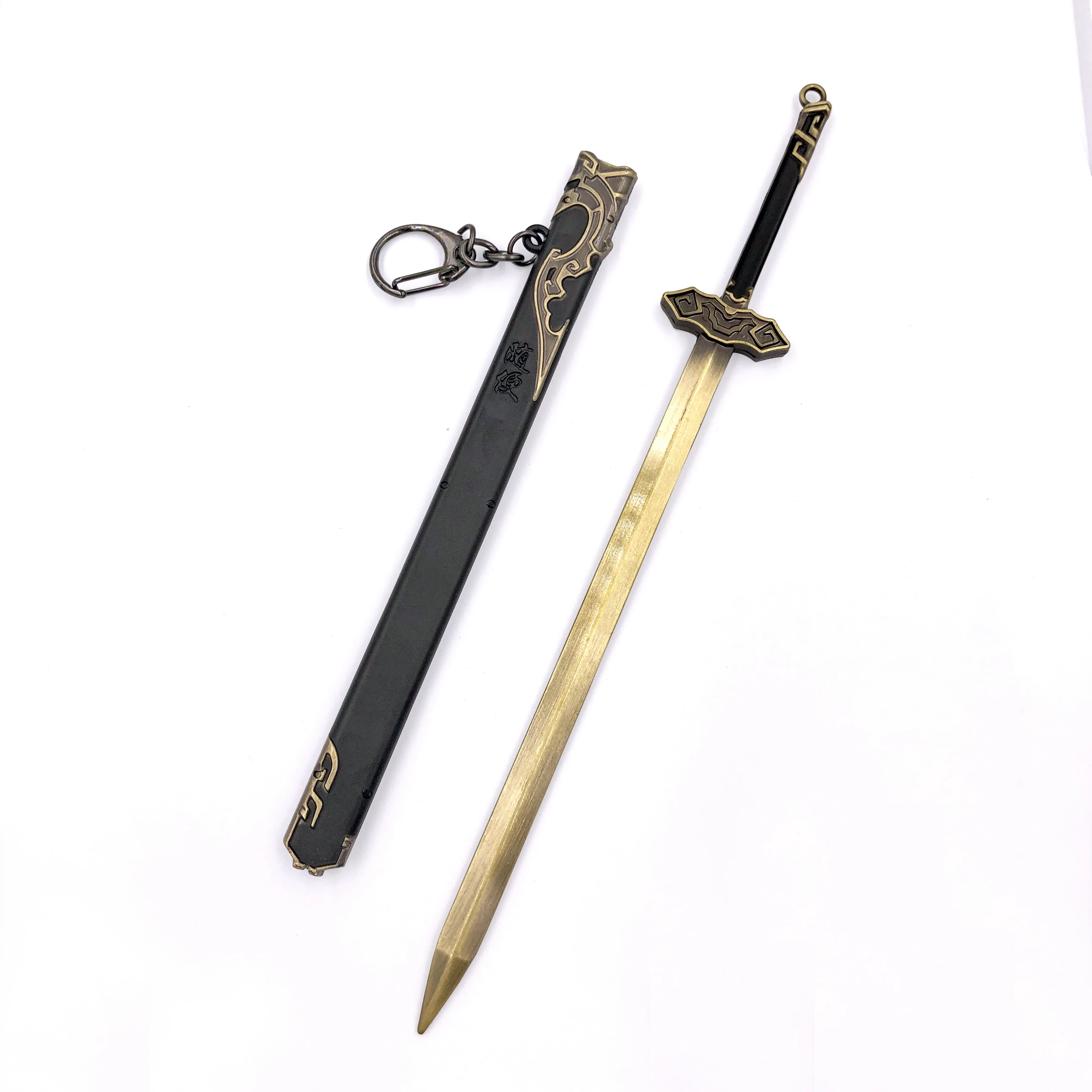 Mo дао ЗУ Shi меч в ножнах брелок Косплэй Опора аксессуары на каждый день Wei Wu Xian