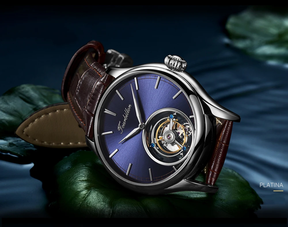 GUANQIN Tourbillon часы оригинальные часы Скелет Механические Сапфир для мужчин s часы лучший бренд Роскошные часы для мужчин Relogio Masculino