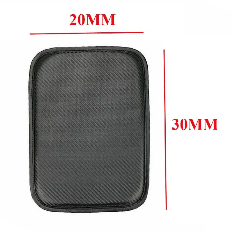 Черная универсальная накладка на подлокотник автомобиля защитная центральной