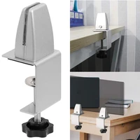 sneeze guard clamp bracket desk partition clamp for 18inch to 1inch thick acrylic panels adjustable c shape clamp