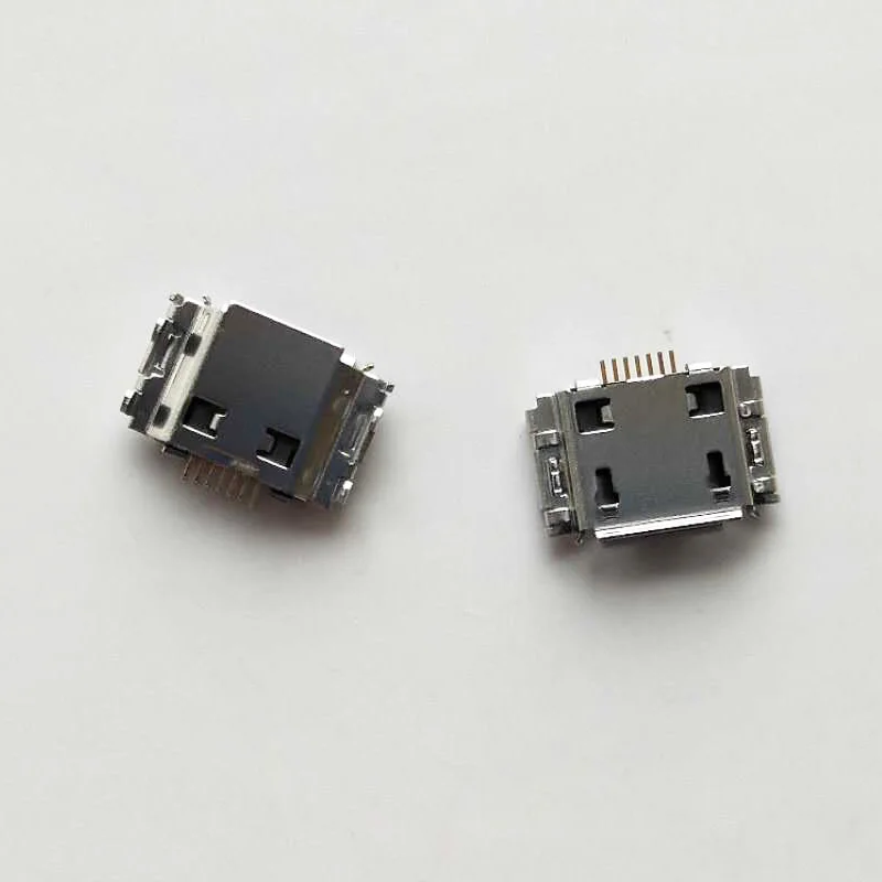 10 шт. 7 контактный разъем micro USB для зарядки Samsung B7722 B7722i C3530 I5700 I5800 580 I717 I7500 I8000 I8510 I9220