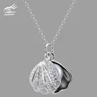 Женское Ожерелье из настоящего серебра 925 пробы с чокер с жемчугом подвеской из циркония 7KMOOR, Изящные Ювелирные изделия, милые аксессуары 2021
