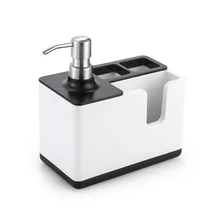 Kitchen Storage Rack Bathroom Hand Washing Device Liquid Soap Dispenser  Holder Multifunction Shelf Cleaning Accessories