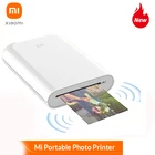 Портативный мини-принтер для фотографий Xiaomi Mi, карманный, Bluetooth, управление через приложение