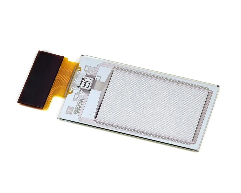 Необработанный дисплей E Ink 1 02 дюйма разрешение 128*80 черный/белый двухцветный