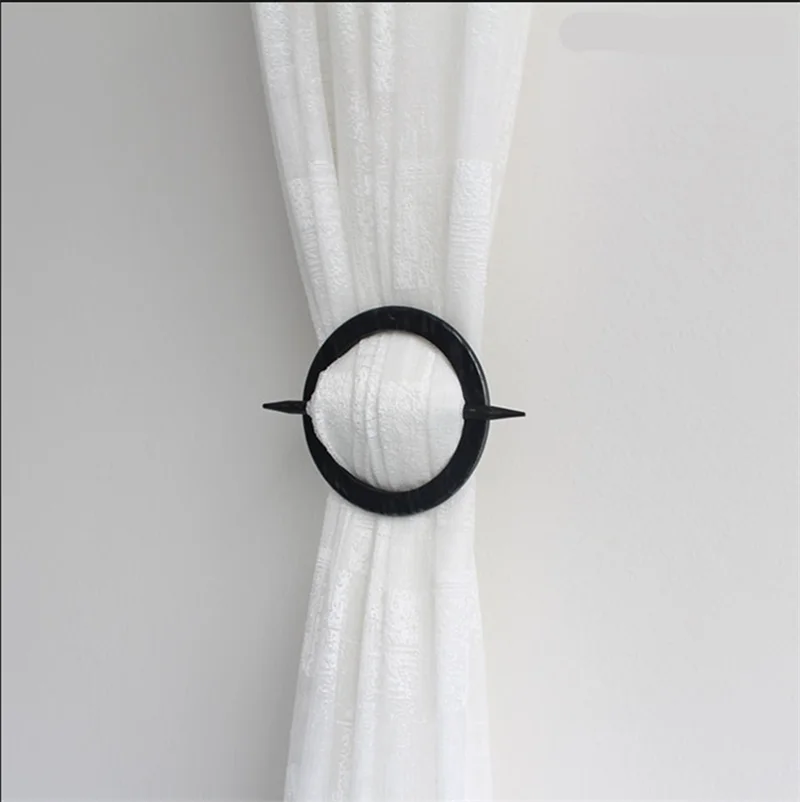 Креативная шторка из дерева декоративные аксессуары для дома простая Пряжка