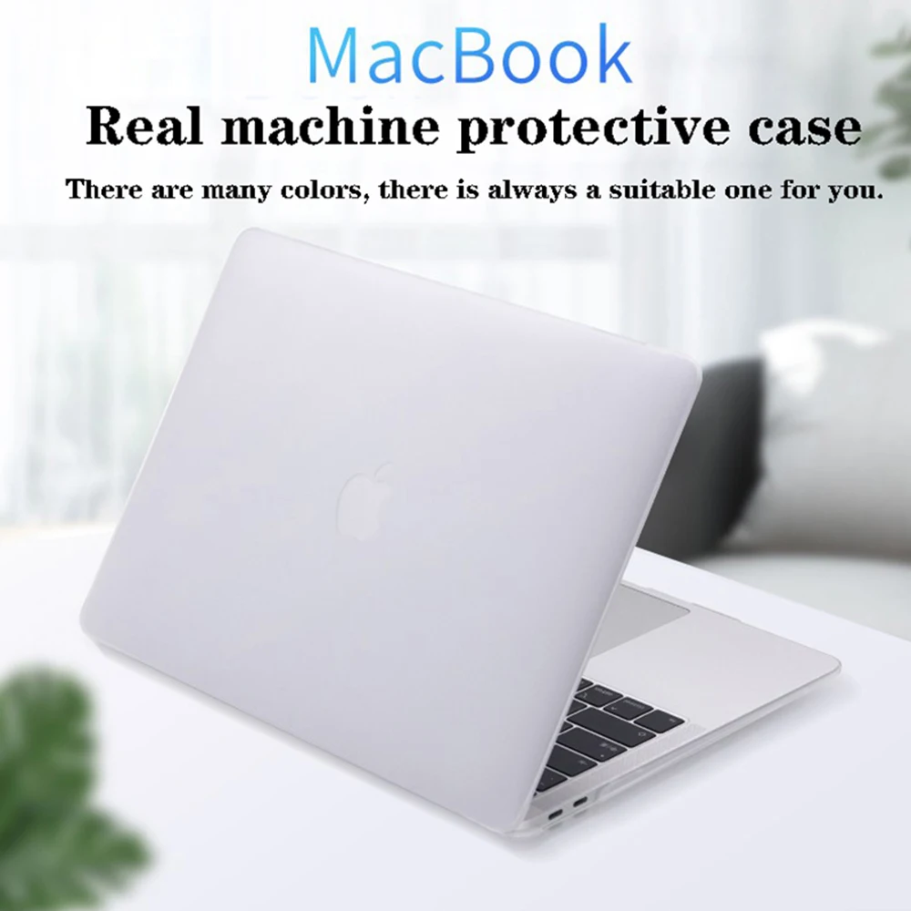 Кристальный Жесткий Чехол для ноутбука MacBook Pro 16 A2141 2019 Touch ID A1932 чехол Macbook Air 13 A1466