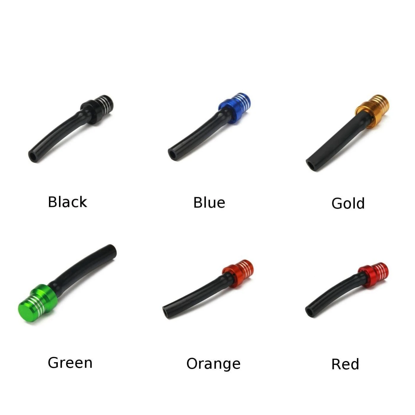 Вентиляционная трубка для вентиляции мотоцикла Запчасти топлива черная