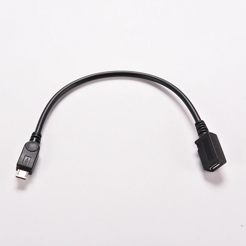 0.15M 15cm Micro USB Female To Male Connector Adapter Data Transfer Cable For Phones MP3 MP4 Charging Extension Cord | Электроника