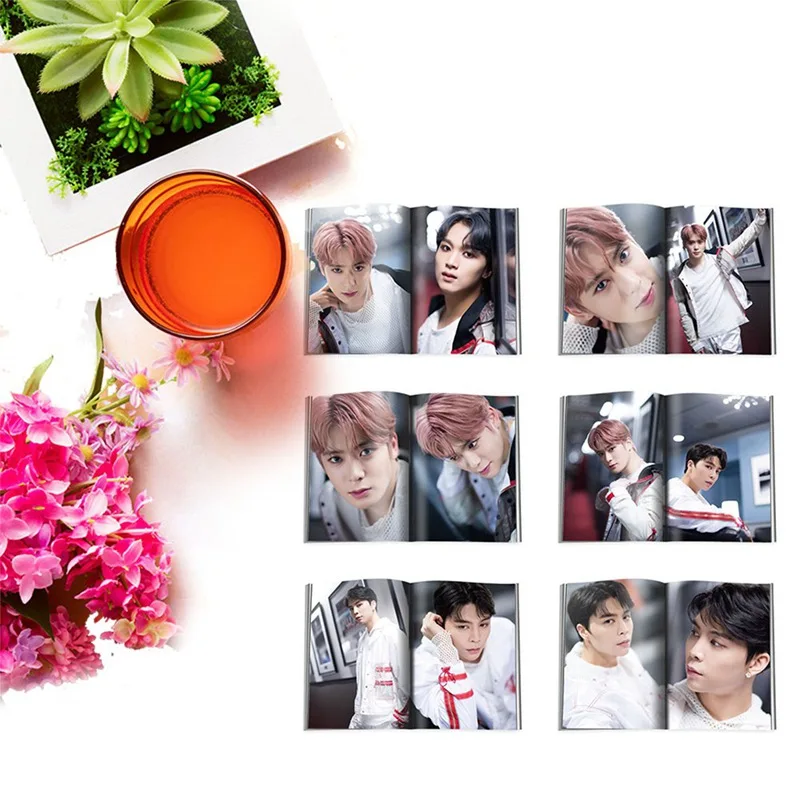 

KPOP NCT127 LOMO Card NCT127 World Tour Concert Around Mini Photo Album Small Photo Card Photocard For Gift Colletcion Souvenir