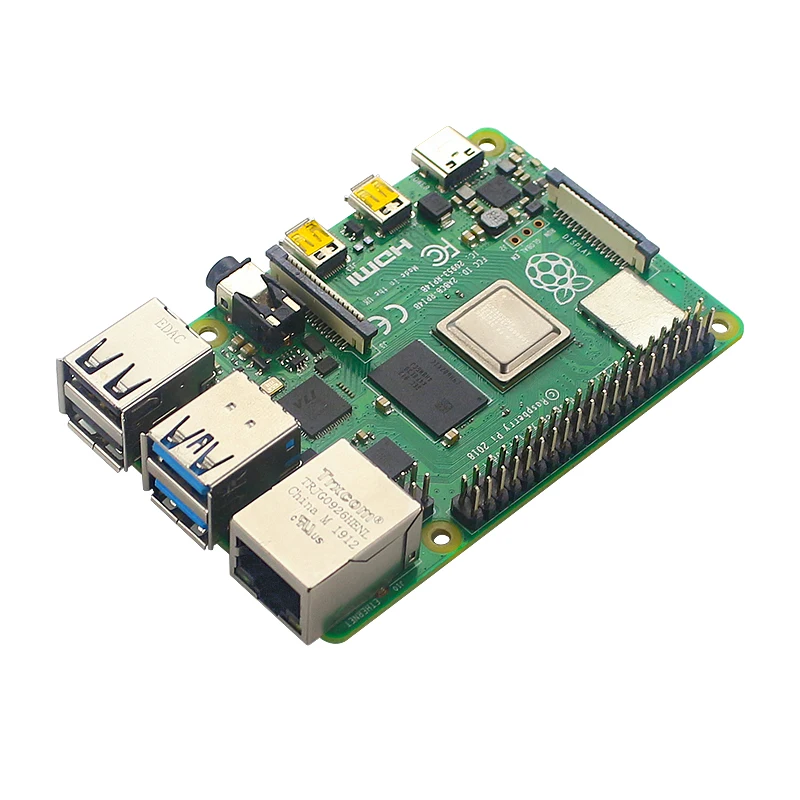 Оригинальная материнская плата Raspberry Pi 4 Model B 2 ГБ 8 Гб ОЗУ и телефон Wi-Fi Bluetooth 5 0 ядра