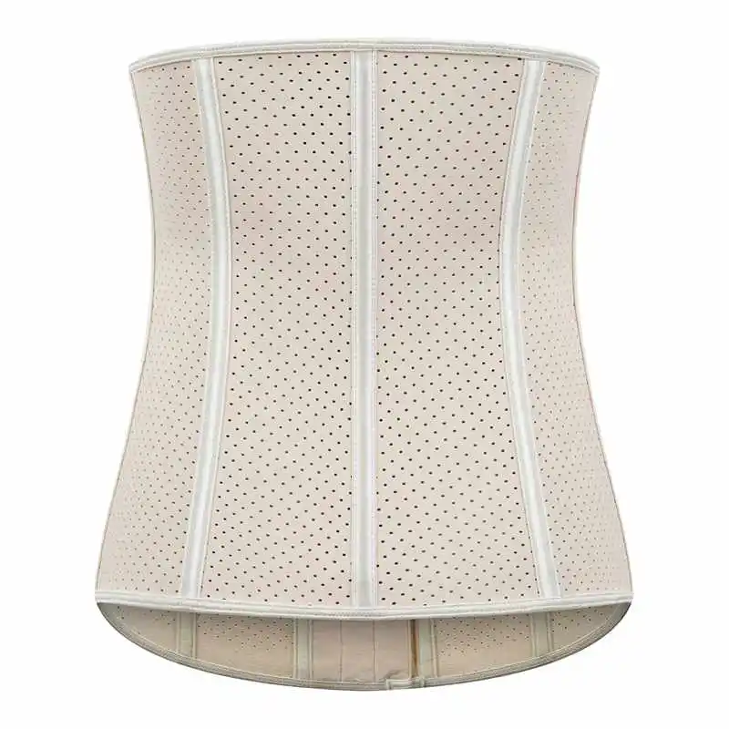 Women Girdles For Fat Tummy Slimming Cincher Corset Latex Waist Trainer 9 Steel Bone Hook And Eye Corset Top Workout Shapewear