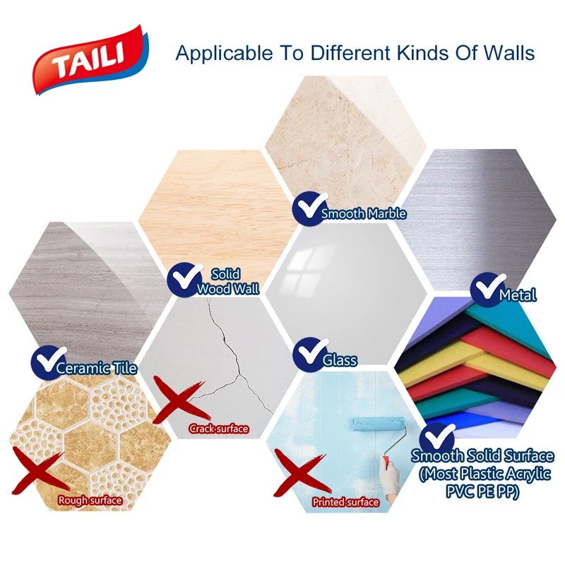 Съемный крючок для вакуумного всасывания Tai цветной душа без сверления ванной