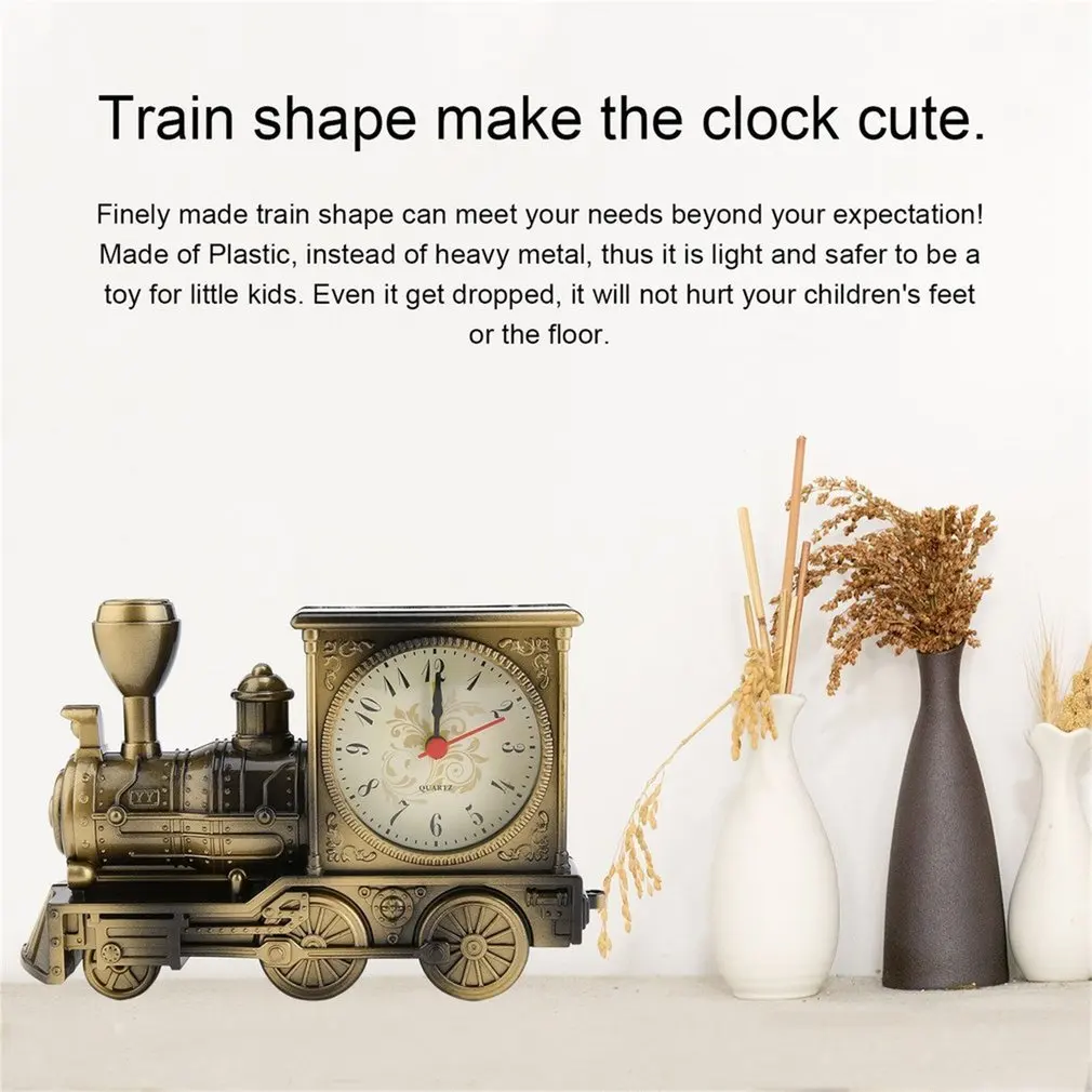 Vintage Unique Eye-catching Artistic For Household Shelf Decoration With Quartz Movement