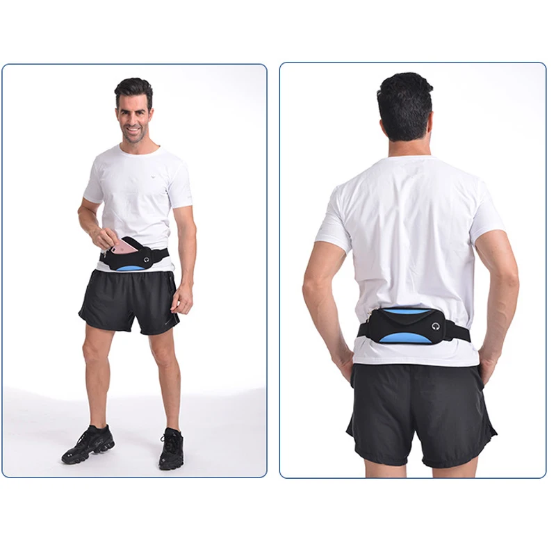 Men Printed Waist Bags Women Casual Fashion Travelling Belt Bag Fanny Waistbag Mobile Phone Biking Unisex Waist Pack Bum Bag