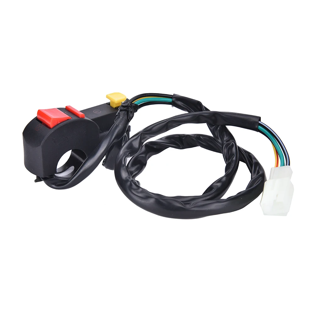 Hot sale 7/8&quot Universal Motorcycle Light Switch Handlebar Fog Button Connector | Автомобили и мотоциклы