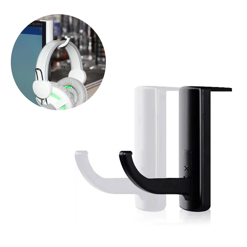 

For PS5 Host Headset Support Headphone Wall Mount Holder Bracket Hanger Storage Stand For Playstation Console Game Accessories