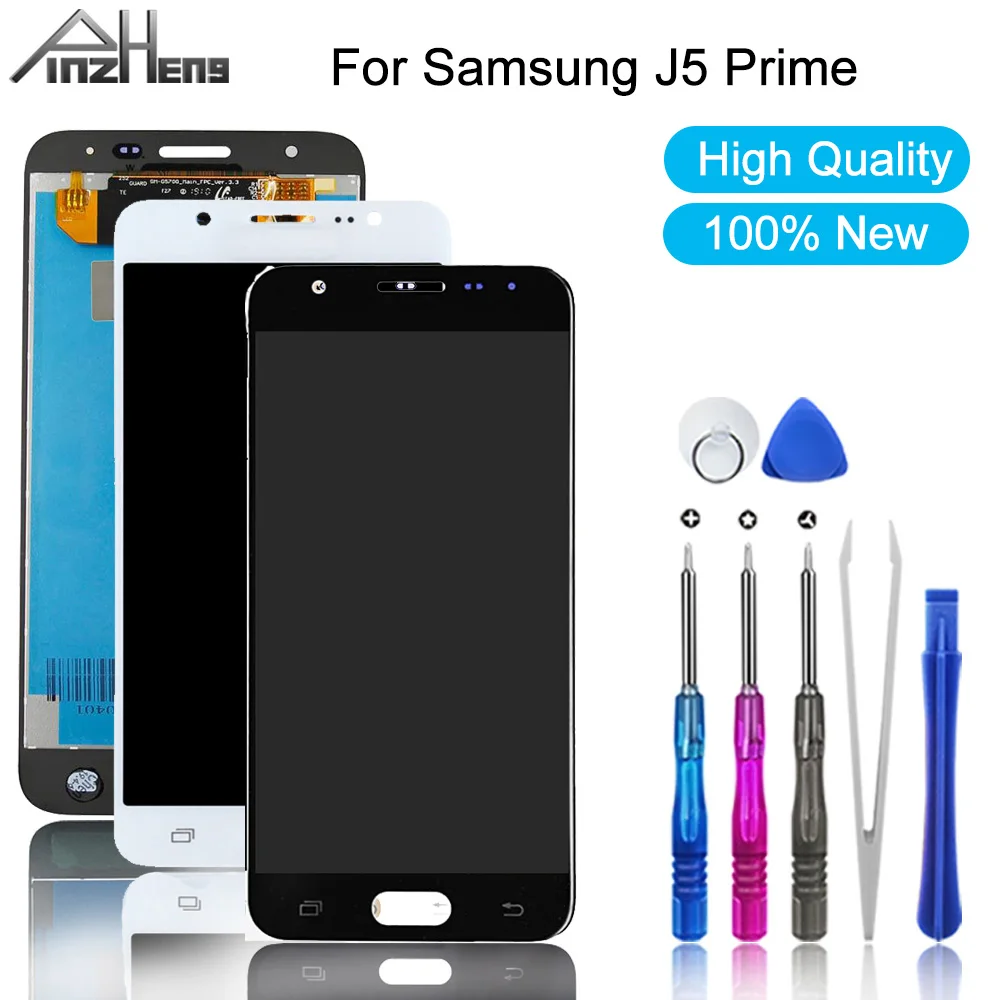 ЖК дисплей PINZHENG для Samsung Galaxy J5 Prime G570F G570 дигитайзер сенсорного экрана в