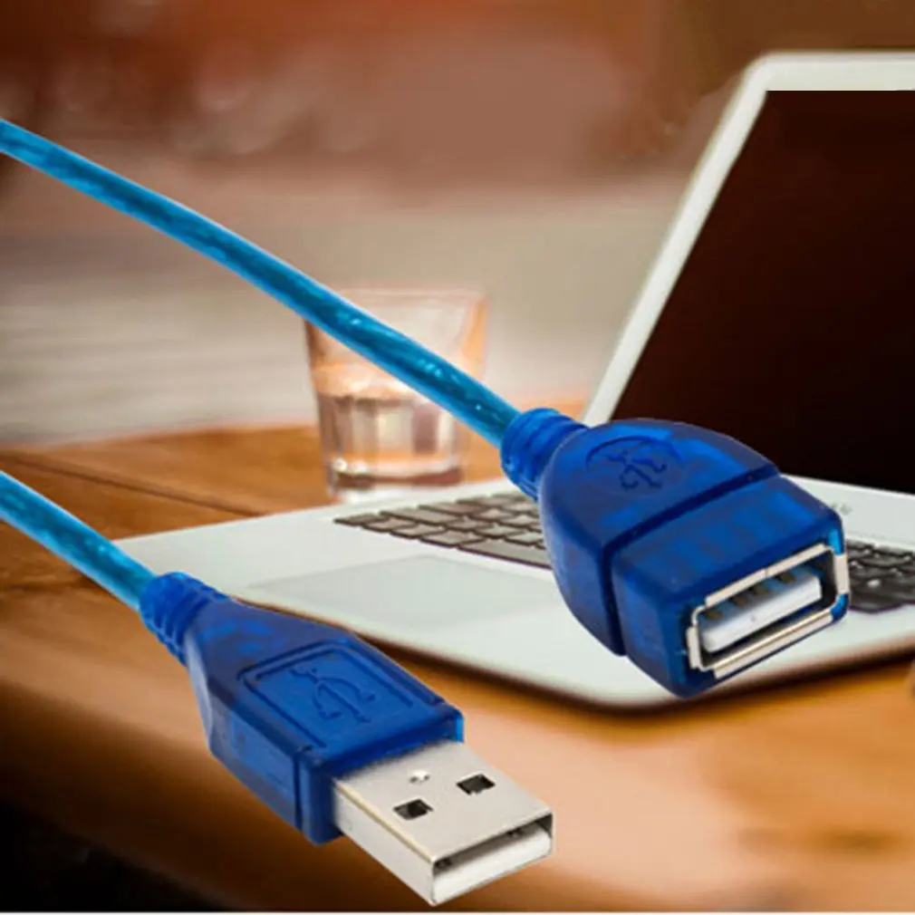 JINCHI 1/1. 5/2/3 м анти-помех USB 2 0 Удлинительный Кабель &quotпапа&quot в женскому удлинитель