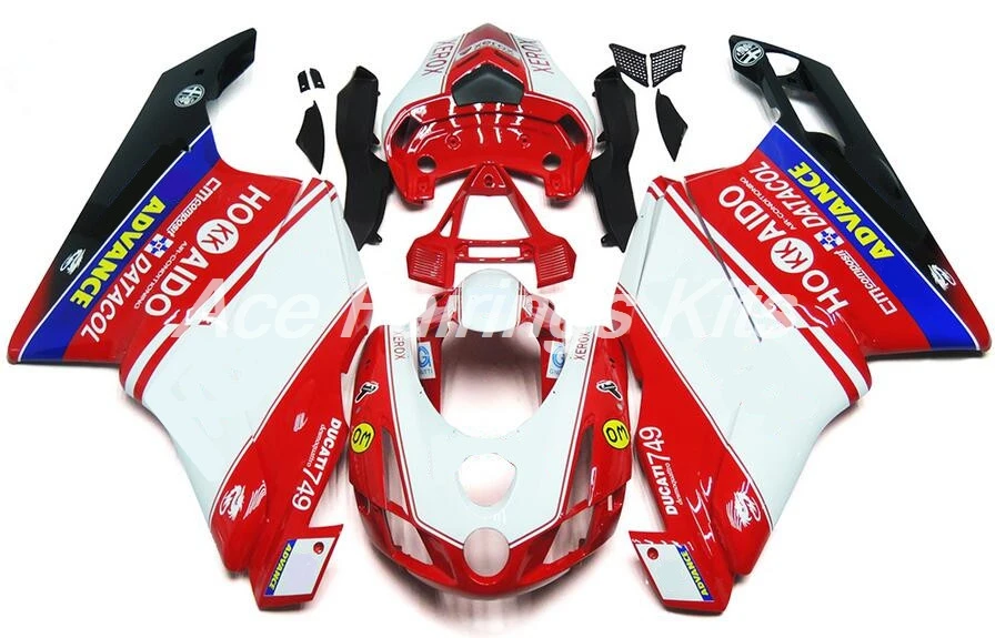 

New Complete Motorcycle Fairings for Ducati 749 999 2003 2004 03 04 Body Kit ABS Plastic Cowlings Bodywork Custom Advance