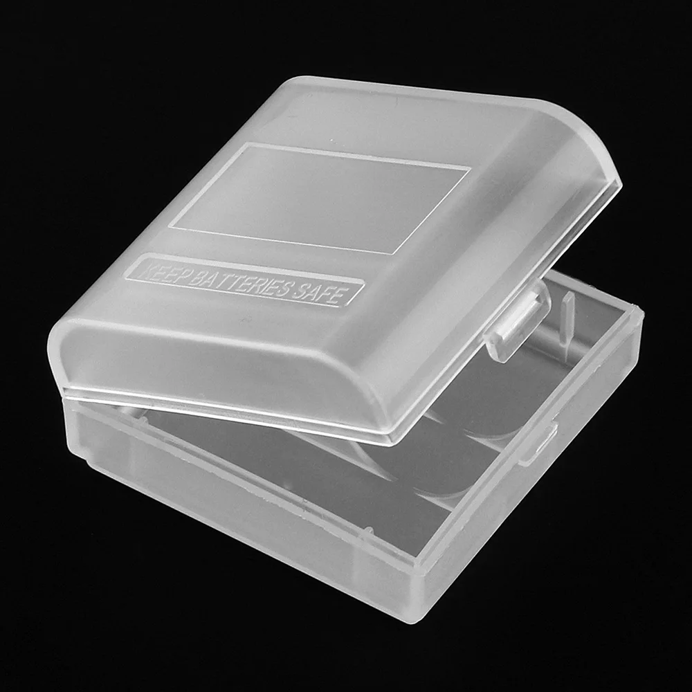 1 шт. портативный пластиковый ящик для литиевых батарей с функцией защиты и