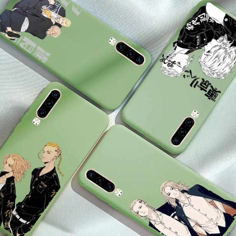 

Tokyo Avengers Phone Case Candy Color for iPhone 6 7 8 11 12 s mini pro X XS XR MAX Plus