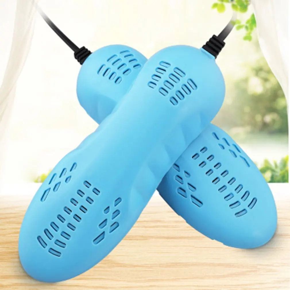 

US Plug Mini Sterilization Drying Shoes Machine Blue Creative Models Shoes Dryer Household Warmming Shoes Machine