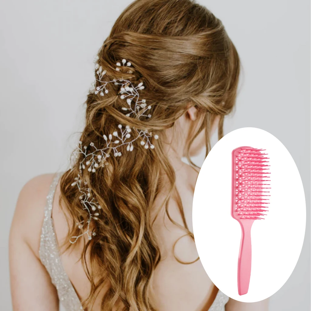 Профессиональная щетка для волос укладки с вентиляционными отверстиями