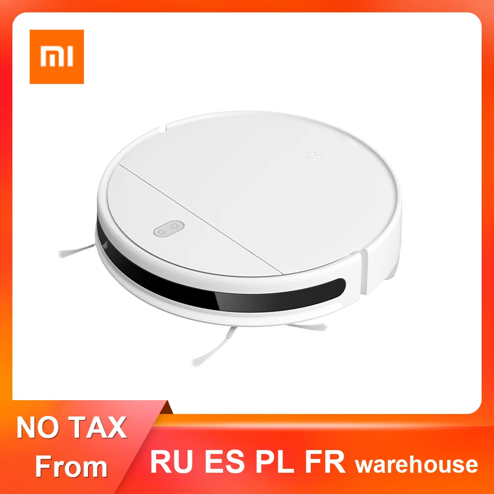 Новый робот пылесос Xiaomi Mijia Mi G1 для подметания беспроводная мойка 2200PA циклон