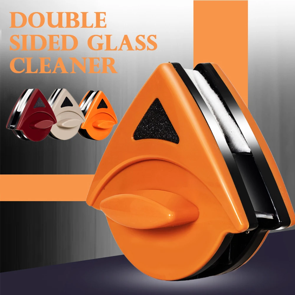 Магнитная Щетка для окна инструмент очистки стекла двусторонняя магнитная щетка