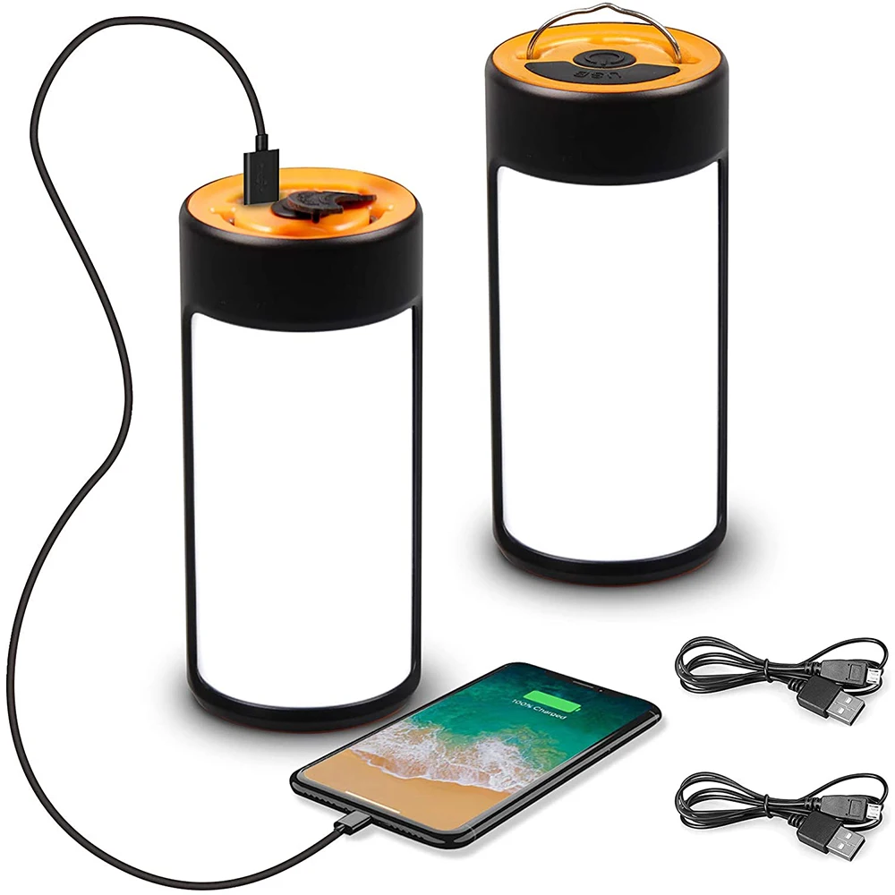 

LED Camping Lantern USB Rechargeable Camping Lights Portable Tent Lights with 8000LM 5 Light Modes Water-Resistant Hot Sale
