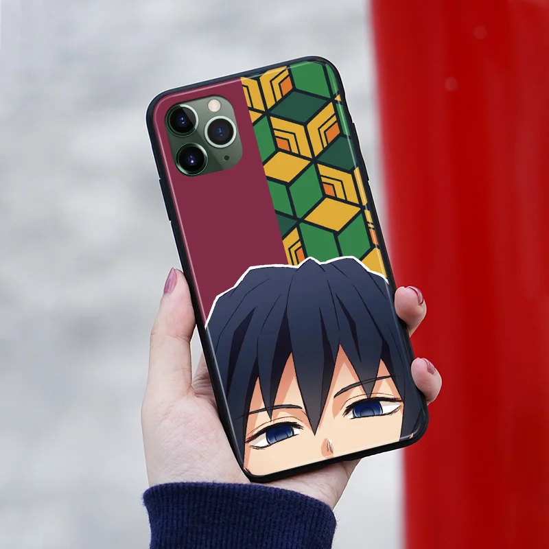 Чехол для телефона Giyu Tomioka Kimetsu no Yaiba чехол из мягкого ТПУ силикона iPhone 6 6s 7 8 Plus X XR XS