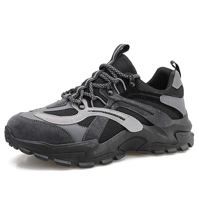 

HMXO New Trendy Men's Shoes Fashion Sports Running Shoes Breathable And Comfortable All-Match Casual Shoes