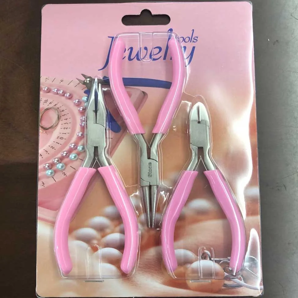 

Hobbyworker Mini Jewelry Pliers Set for DIY Jewelry Making and Maintenance Tools L0053